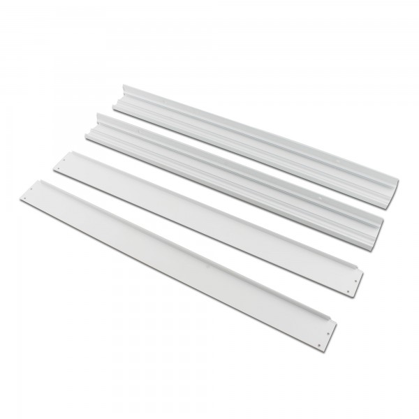 Marco aluminio panel led  30x60cm.