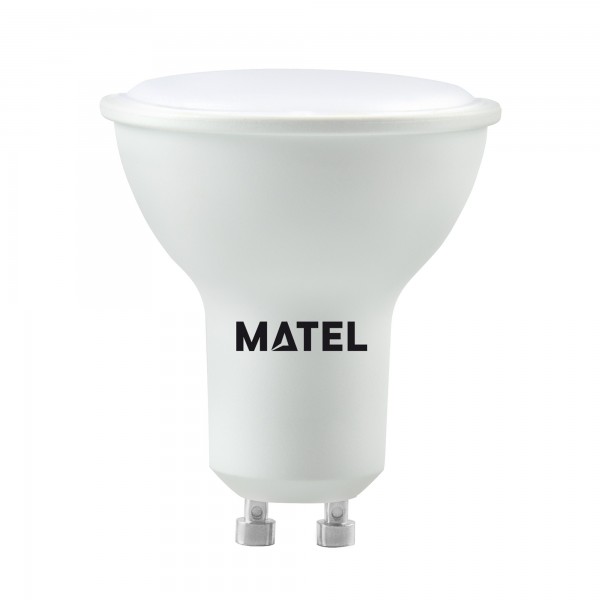 Bomb.led dicroica 120º gu10   8w.fria (caja de 10 unidades)