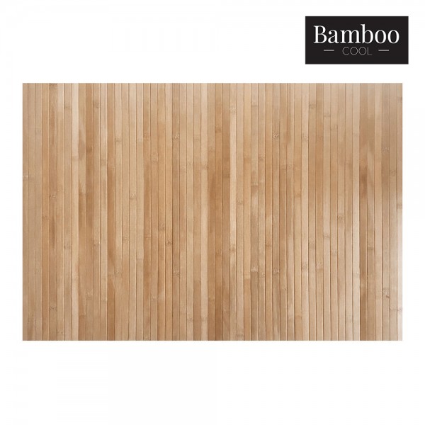 Alfombra bambú natur 60 x 90 cm