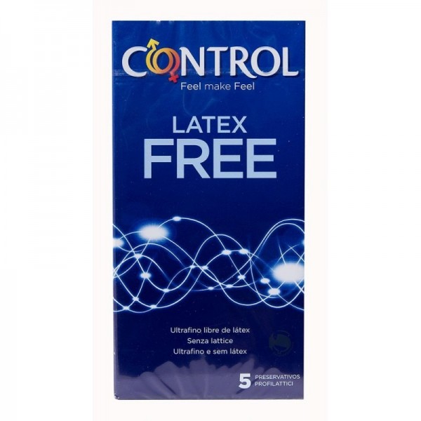 Control Preservativos Sin Latex 5 Uds