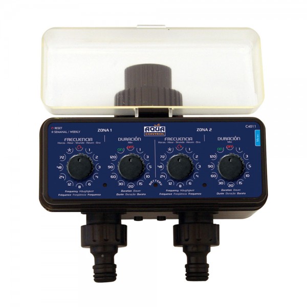 Programador de grifo doble via c5005, blister