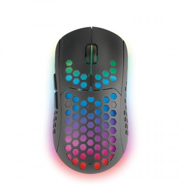 Mars gaming raton inalámbrico mmw3  79g  black