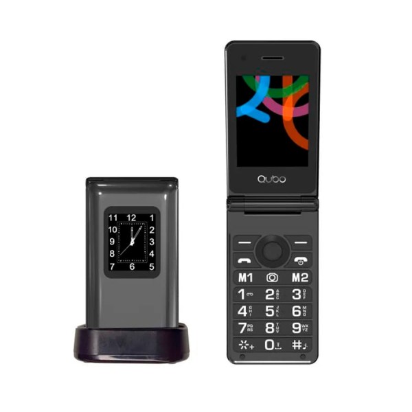 Qubo x-28b 4g black / móvil 2.4"