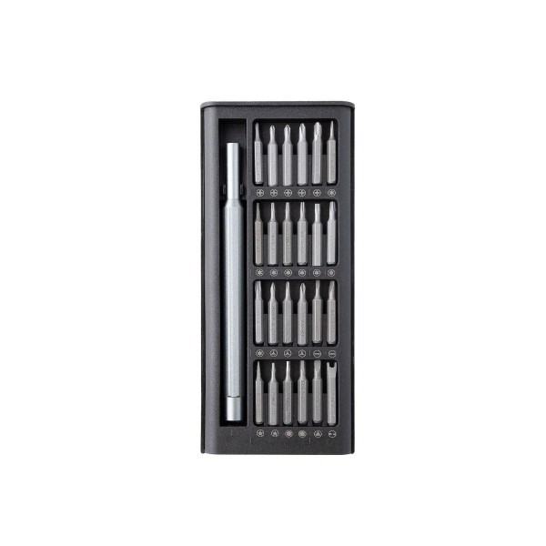 Kit destornilladores precision 25p.