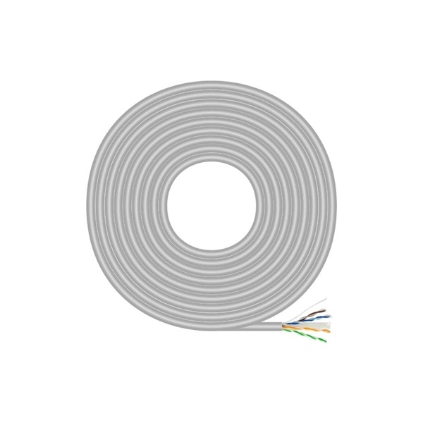 Aisens cable rj45 cat.6 utp rigido 305m gris
