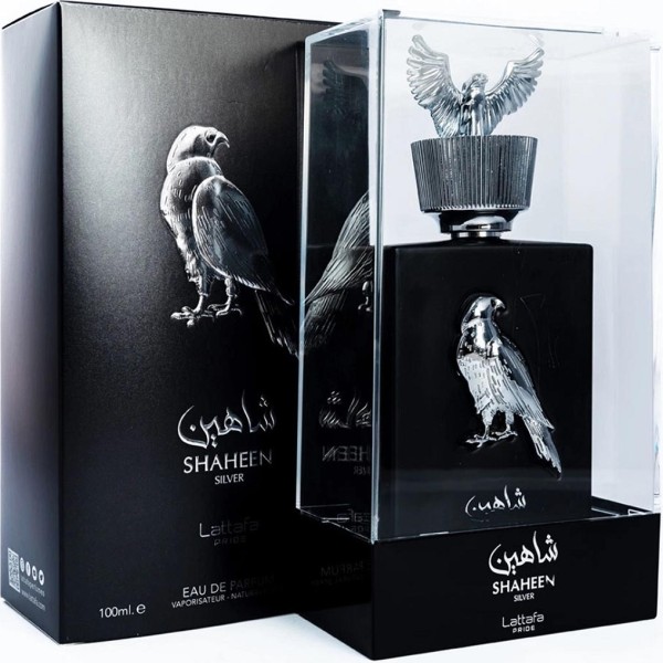 Lattafa shaheen silver eau de parfum 100ml vaporizador