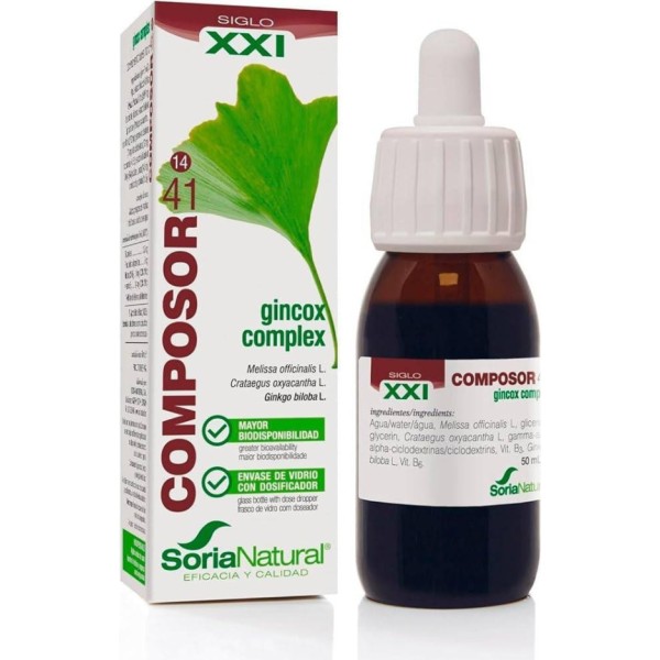Soria Natural Composor 41 Gincox Complex 50 ml