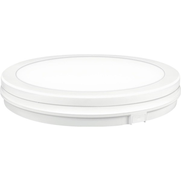 Aplique led redondo blanco ip65 40w.3cct